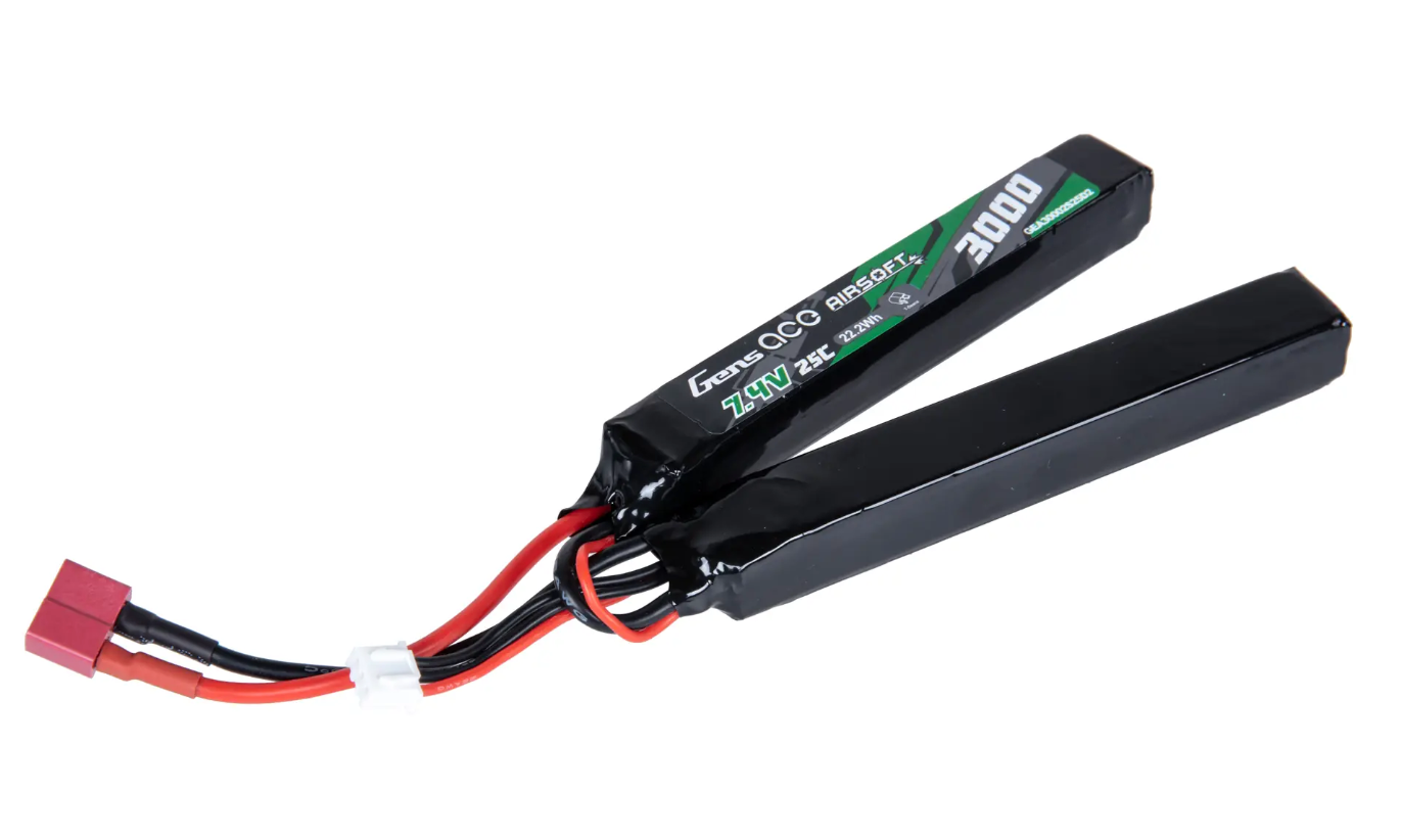 Li-Po Gens Ace 25C 3000mAh 2S2P 7.4V Deans 2 Modul Akku