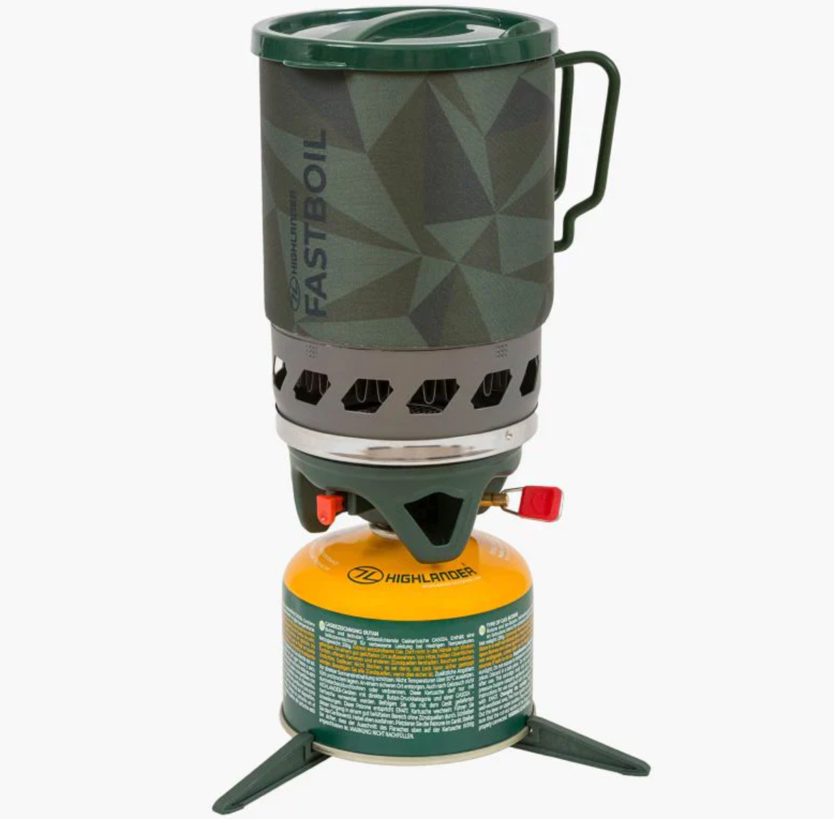 Blade Fastboil 3 Camping Gas Stove, 1.1L Gaskocher inkl.1,1lt.Behälter SET