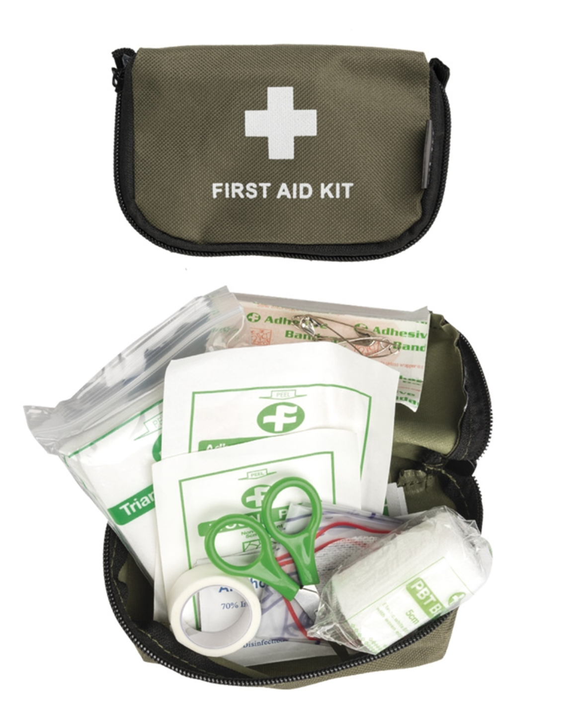 FIRST AID KIT SM OLIV