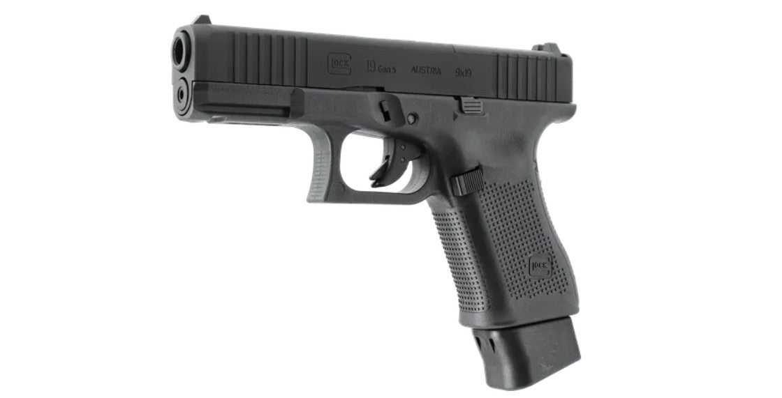 GLOCK 19 Gen5 MOS 6 mm, CO₂, < 1,0 J