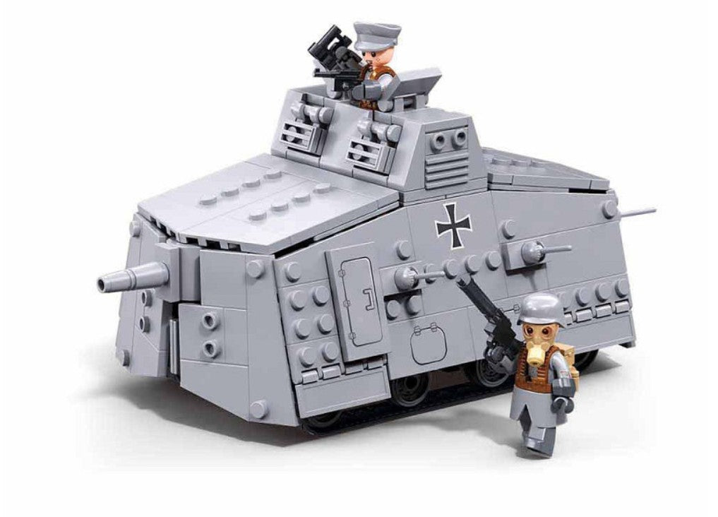 Sluban Army Attack Tank WWI - 47Vs M38-B1295