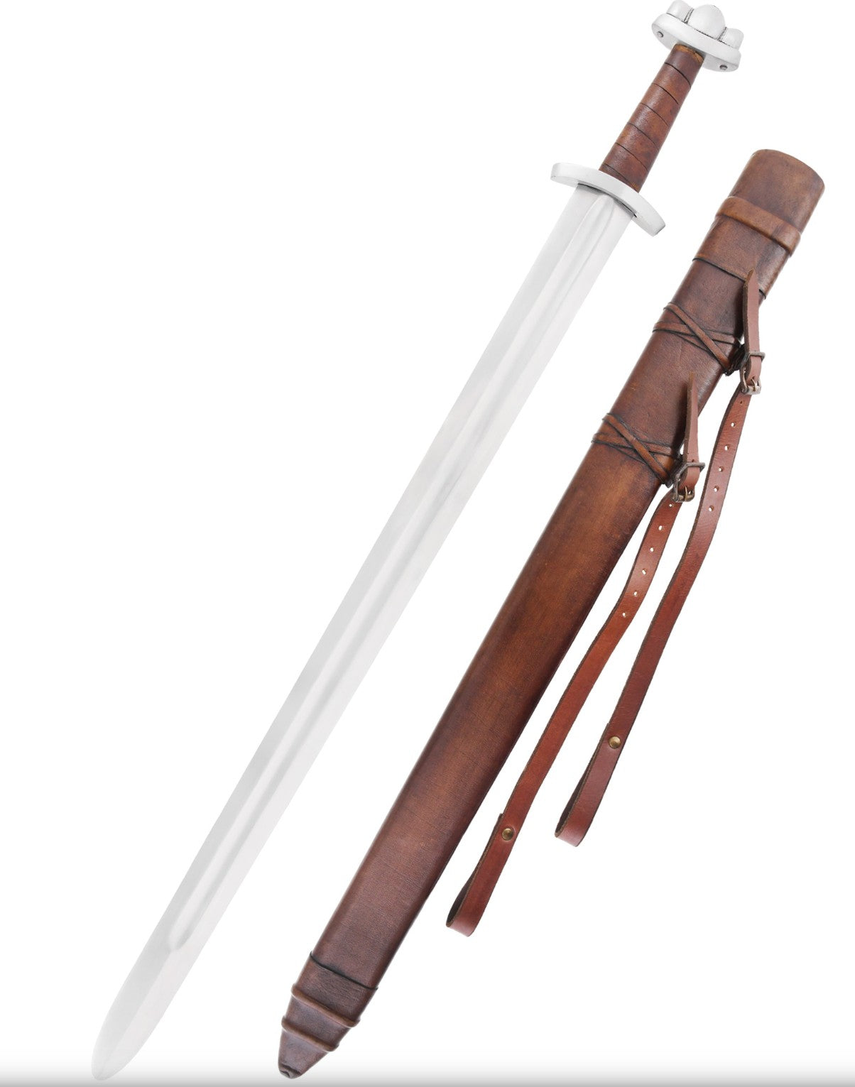 Frühes Wikingerschwert Godfred mit Scheide, Schaukampf SK-B