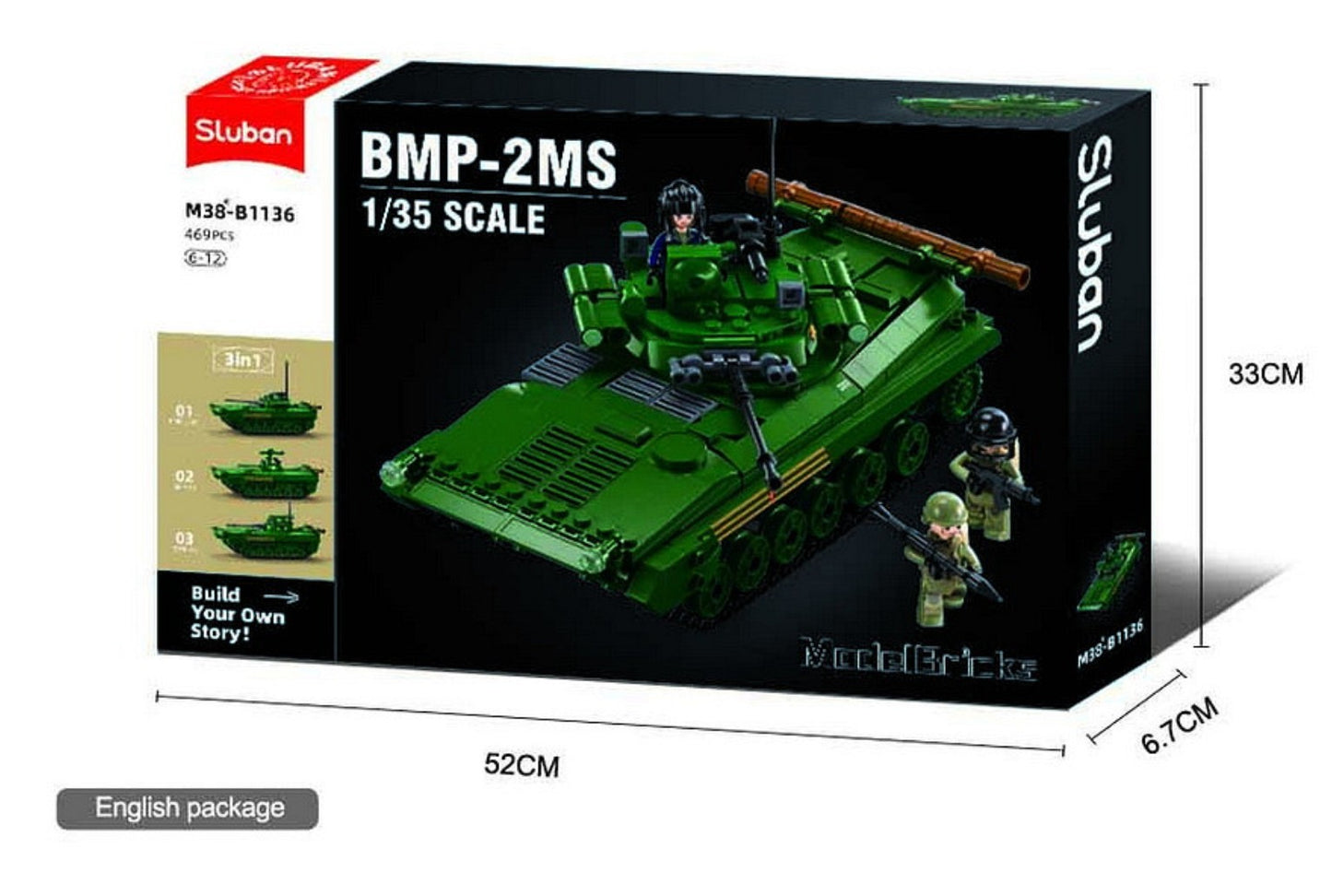 Sluban Infanterie-Kampffahrzeug M38-B1136