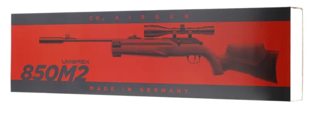 Umarex 850 M2 XT Kit 4,5 mm (.177) Diabolo, CO₂, < 16,0 J, 240 m/s (787 fps), mit Kompensator K1