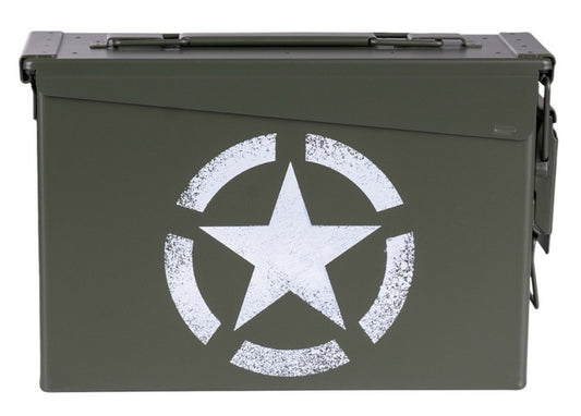 Munitionskiste Kal. 30 mm – US-Armee-Stern