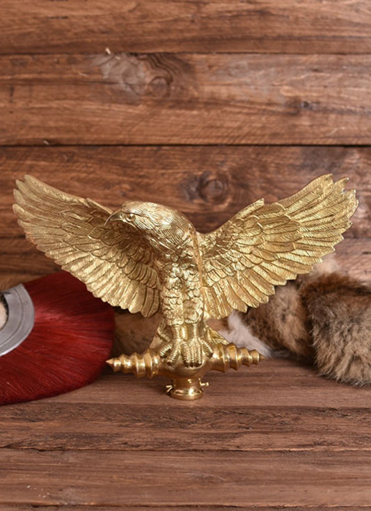 Aquila - Standarte, Römischer Legionsadler mit Schaft
