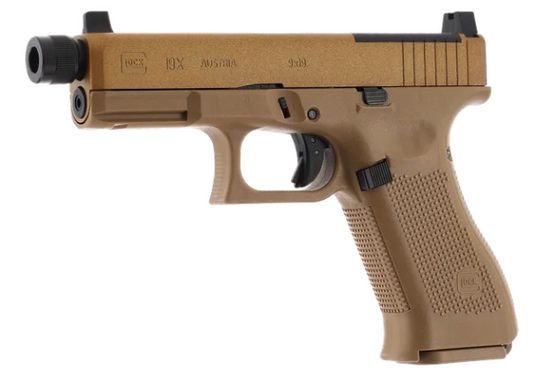 GLOCK 19X MOS 4,5 mm (.177) BB, CO₂, < 2,0 J, coyote
