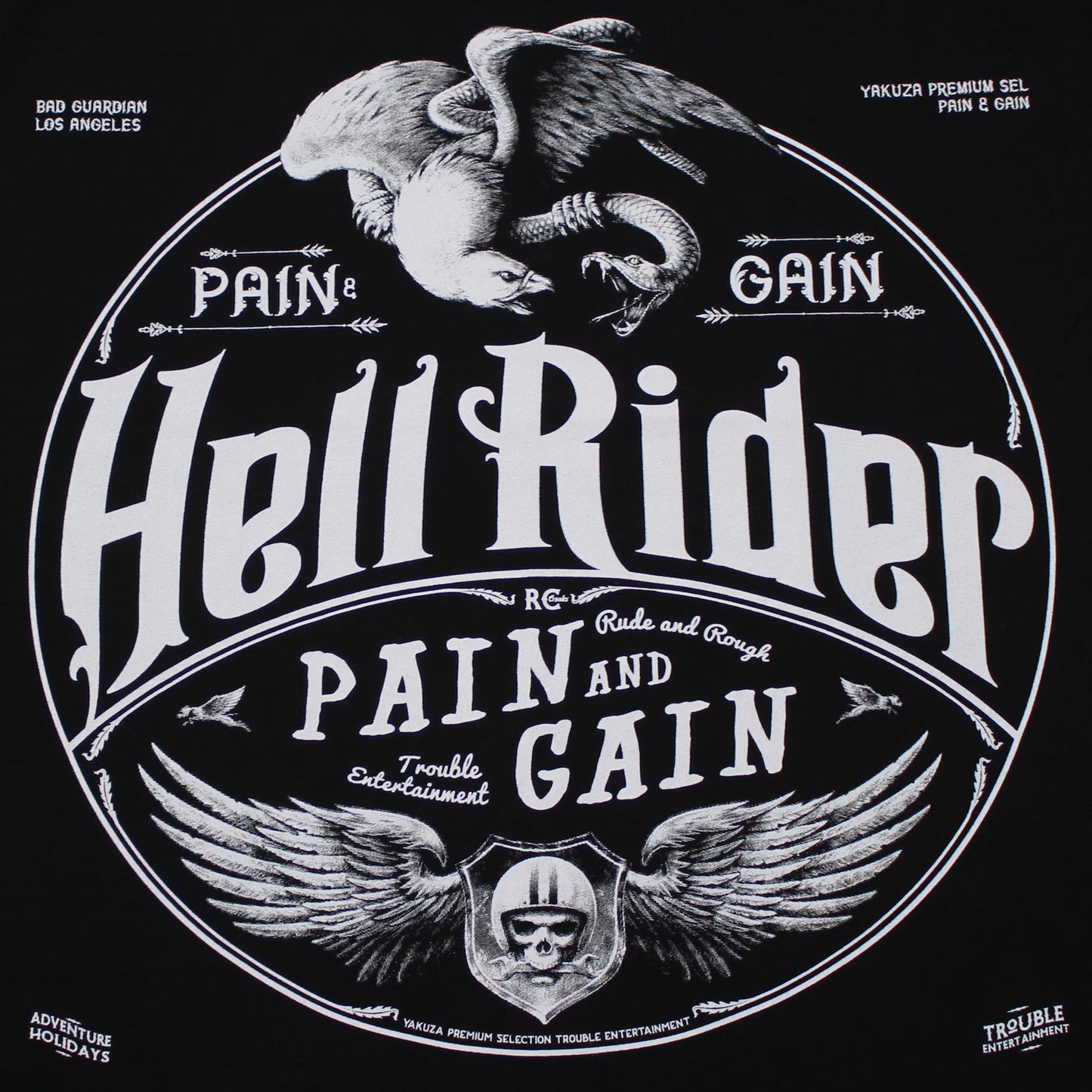 Yakuza Premium T-Shirt 3912 schwarz