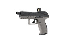 Walther PPQ M2 Q4 TAC Combo 4.6" Set 4,5 mm (.177) Diabolo, CO₂, < 3,0 J, Tungsten Gray