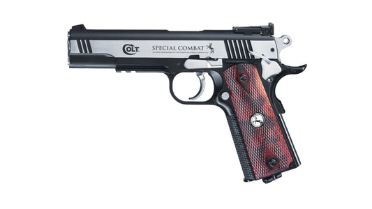 Colt Special Combat Classic 4,5 mm (.177) BB, CO₂, < 3,0 J, Dark Ops-Finish