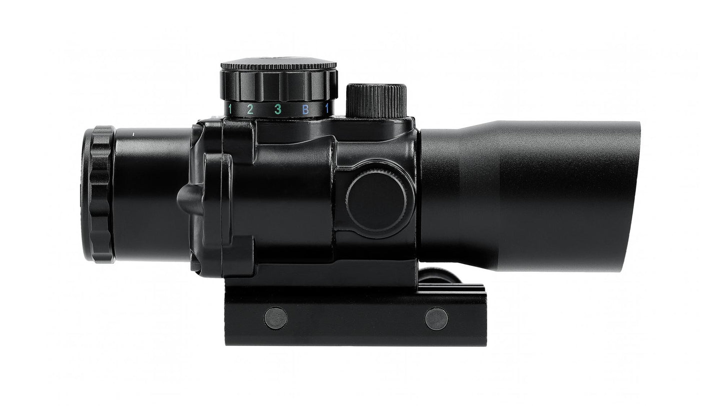 UX RS 4 x 32 TC-CI inkl. Picatinny-Montage, Flip-Up-Kappen und Reinigungstuch