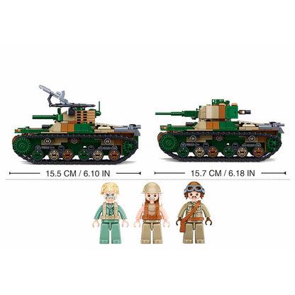 Sluban WWII Type 97 medium tank M38-1107 #16182