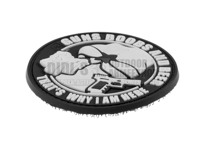 Guns Boobs and Beer Rubber Patch