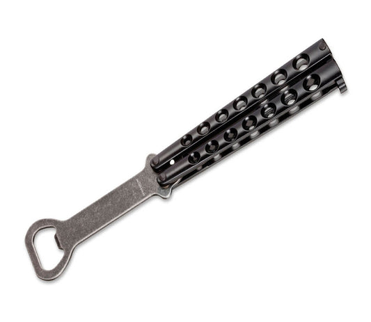 Magnum Balisong Black Bottle Opene