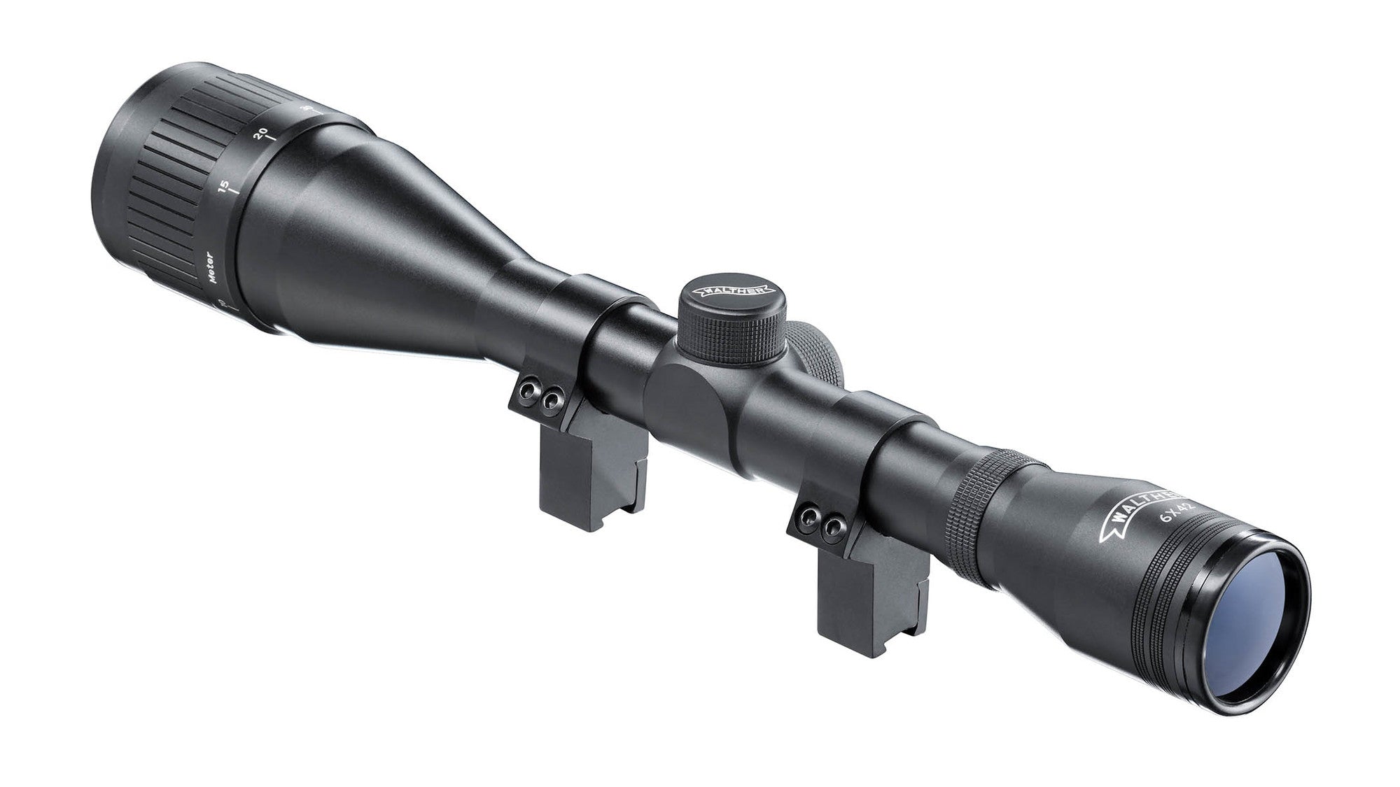 Walther ZF 6x42 inkl. Montageringen