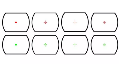Replik Kollimatorvisier Offen