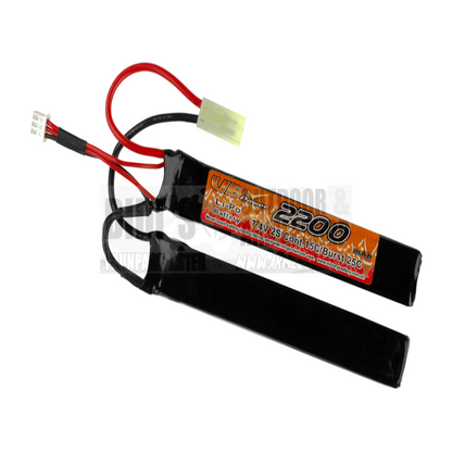 Lipo 7.4V 2200mAh 20C Twin Type