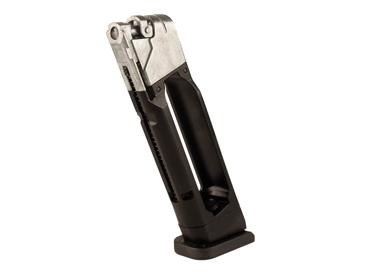 Glock 17 CO2 Ersatzmagazin – 14 BBs, Metall/Kunststoff, schwarz