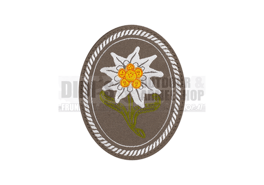 Edelweiss Patch Oval