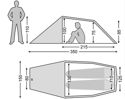 Nordisk Halland 2 LW Zelt