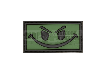 Evil Smile Rubber Patch - Div. Farben