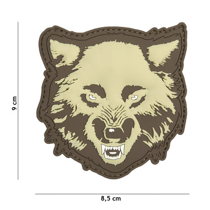 Wolf Rubber Patch - Div. Farben