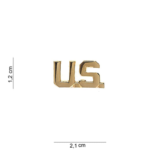 US Kragenabzeichen Officer gold