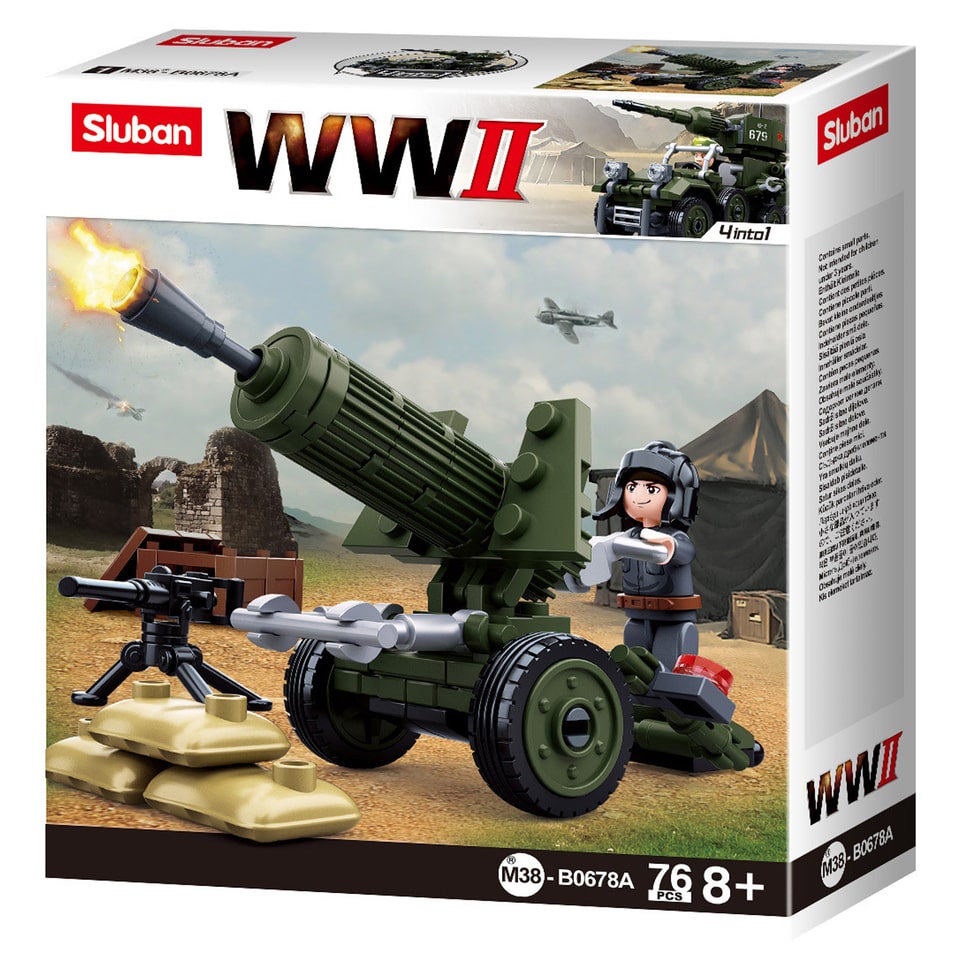Sluban WWII Army Flak