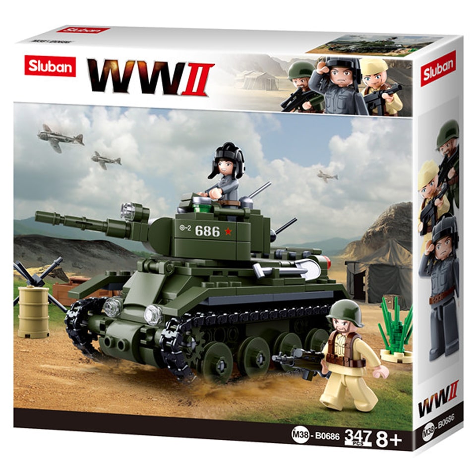 Sluban WWII Russ. Panzer light