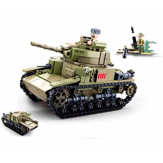 Sluban Medium Italian Tank 2in1