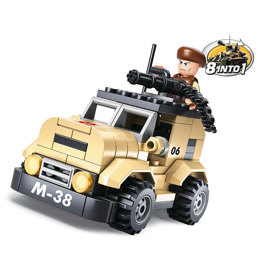 Sluban Patrol Car 8into1