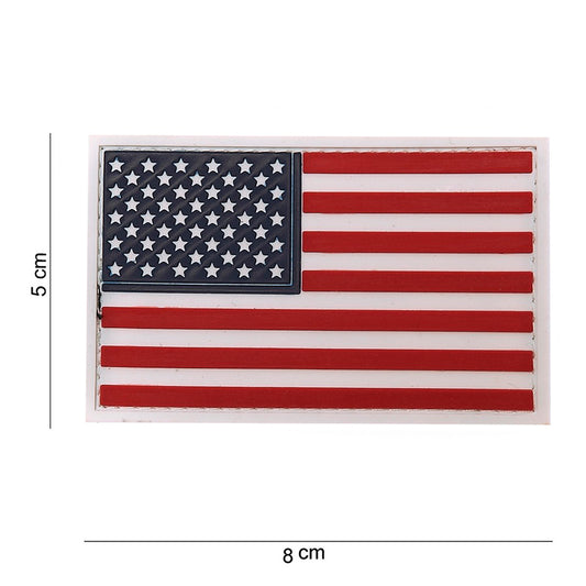 USA Flag Rubber Patch