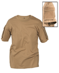 Tactical T-Shirt m. Klett - Div. Farben