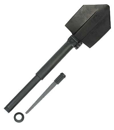 Glock Feldspaten m. Säge