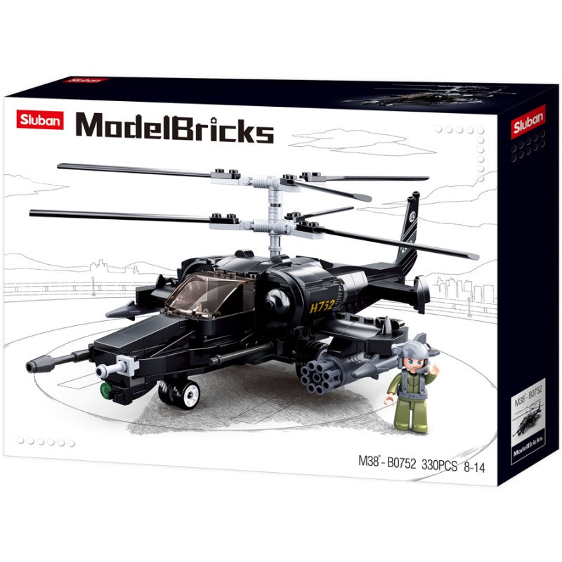 Sluban Combat helicopter M38-B0752