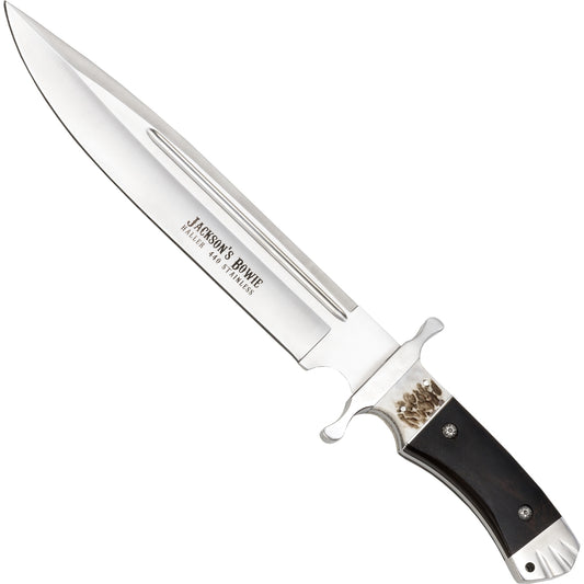 Jackson's Bowie Messer mit Hirschhorn 41cm