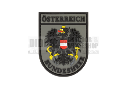 Bundesheer Rubber Patch Adler Weiß oder Grau