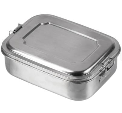 LUNCHBOX STAINLESS STEEL 18X14X6,5CM