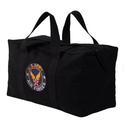 FLIEGERTASCHE CO M.AIR FORCES PRINT SCHWARZ