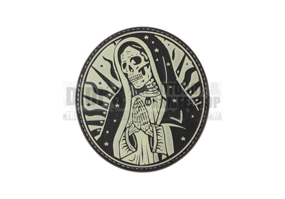 Santa Muerte Rubber Patch