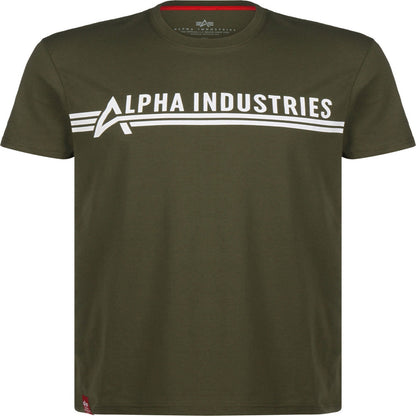 Alpha Industrie T-Shirt T Print dark oliv