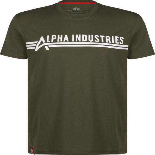Alpha Industrie T-Shirt T Print dark oliv