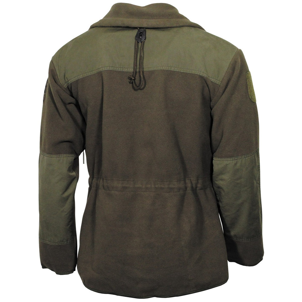 Österr. BH Thermojacke, oliv, Fleece, gebr.