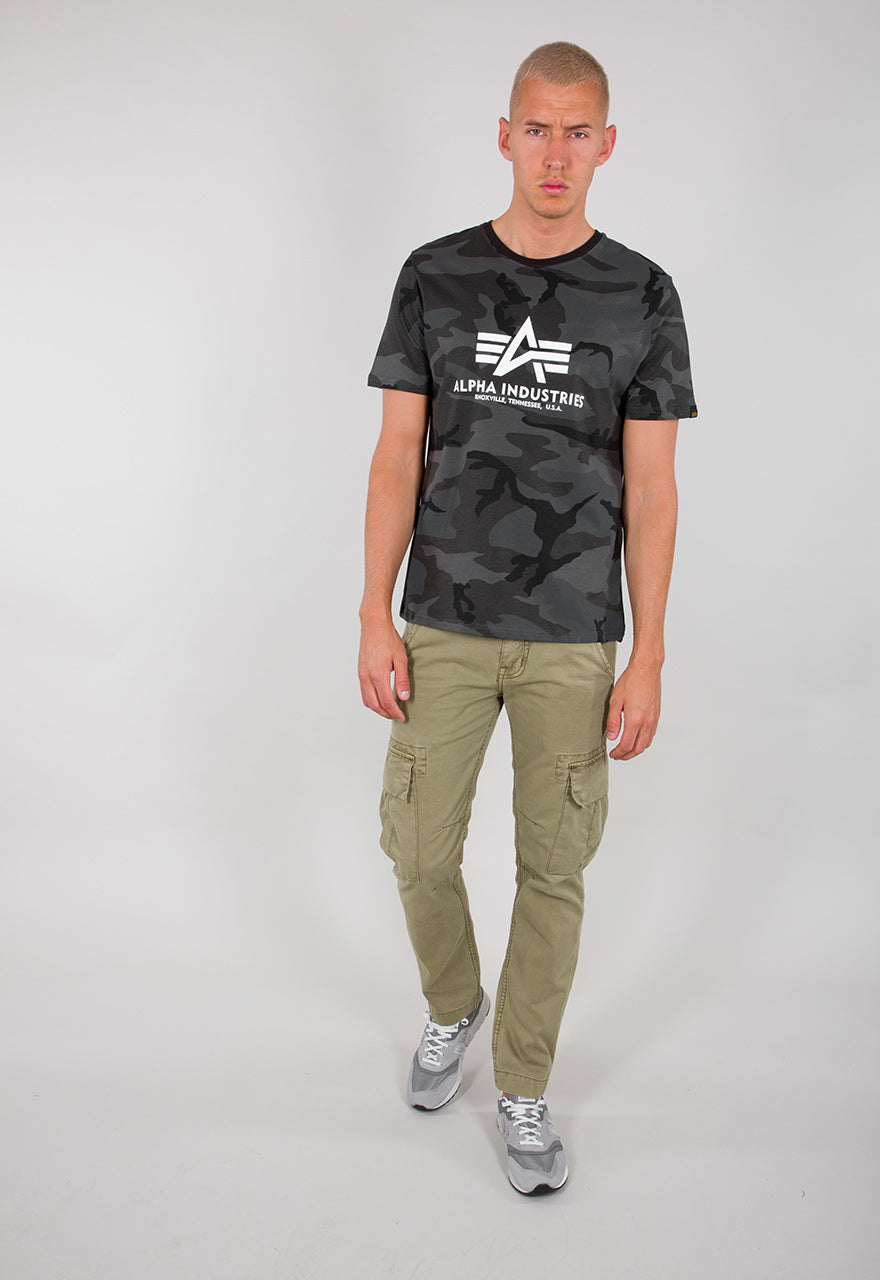 Alpha Industrie T-Shirt Basic black camo