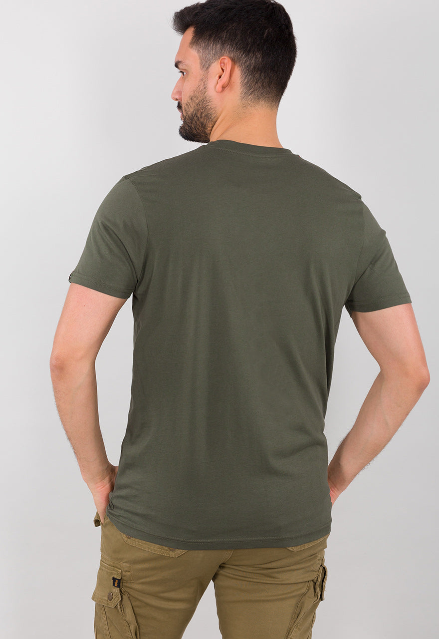 Alpha Industrie T-Shirt T Print dark oliv