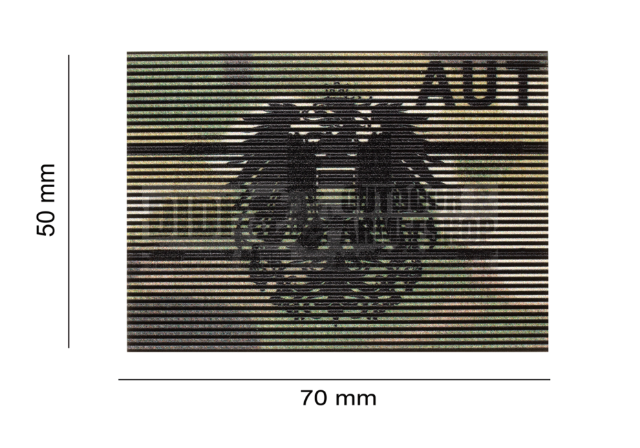 Kletter Dual IR Patch Austria Clawgear