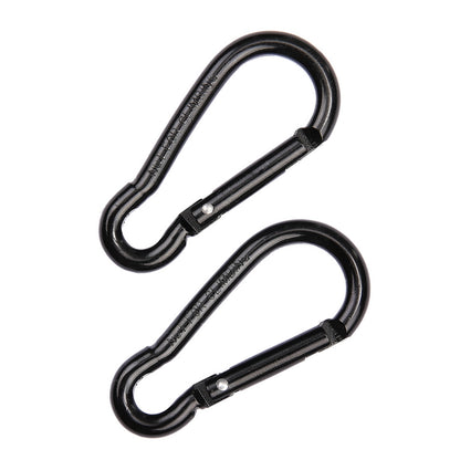 BCB 6mm / 8mm Karabiner (2 Stück) schwarz