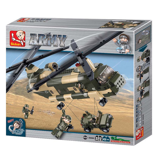 Sluban Chinook Helicopter M38-B0508