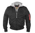 Alpha Industries MA-1 D-Tec Fliegerjacke 2-in-1 schwarz