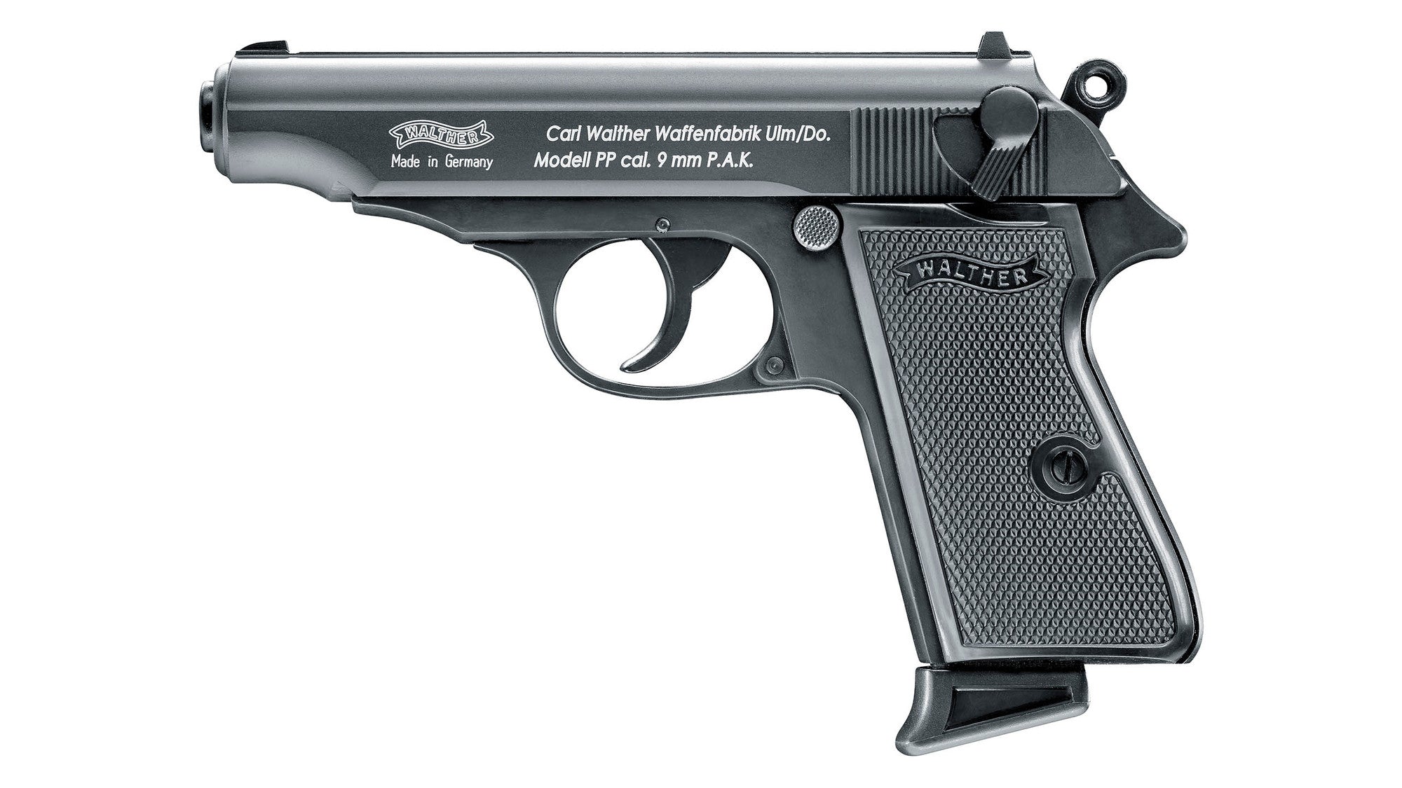 Walther PP Kal. 9 PAK, 7 Schuss
